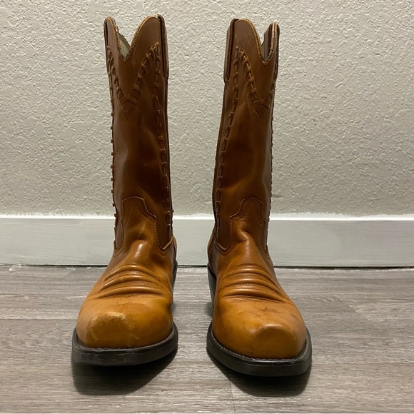 Durango Cowboy Boots Women's 7 B Brown Leather Western Cowgirl Country RD5002 - Picture 3 of 15